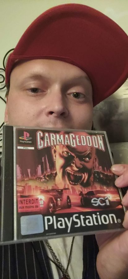 a friend with Carmageddon for PlayStation 1