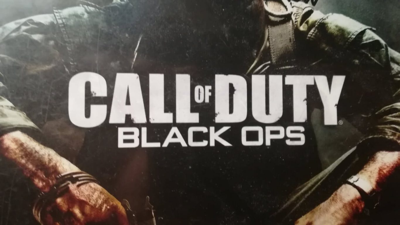 Call of Duty Black Ops logo cover