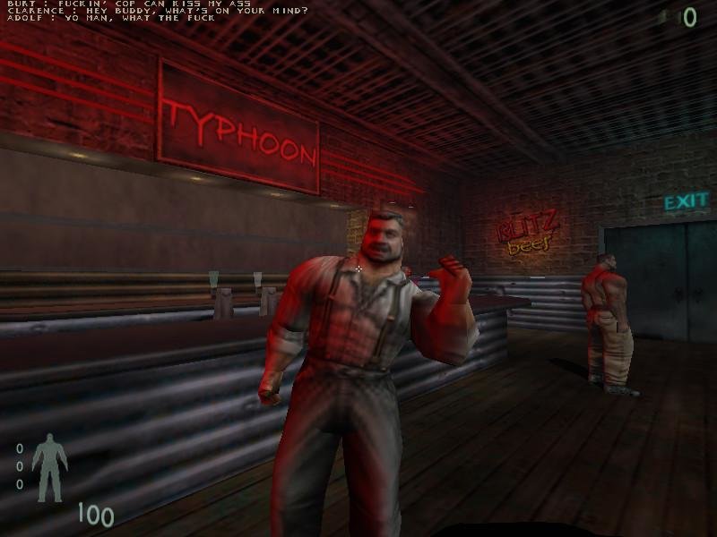 Screenshot from Kingpin FPS retro PC game