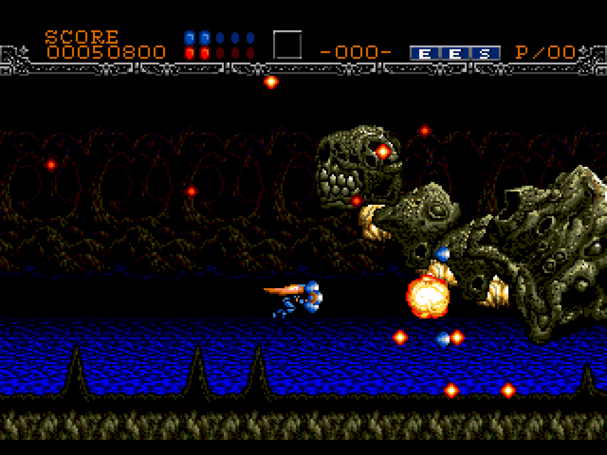 Gynoug screenshot Sega Mega Drive