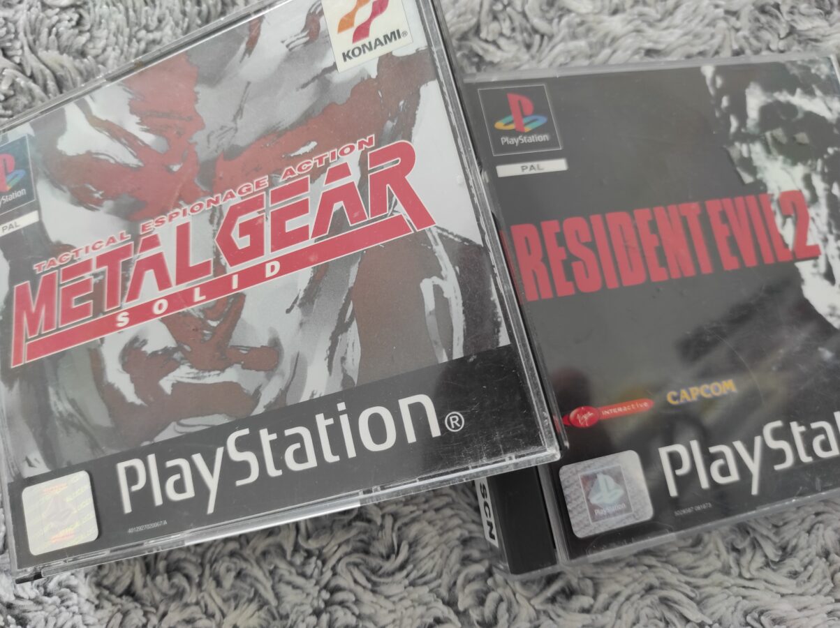 ps1 games metal gear solid resident evil 2