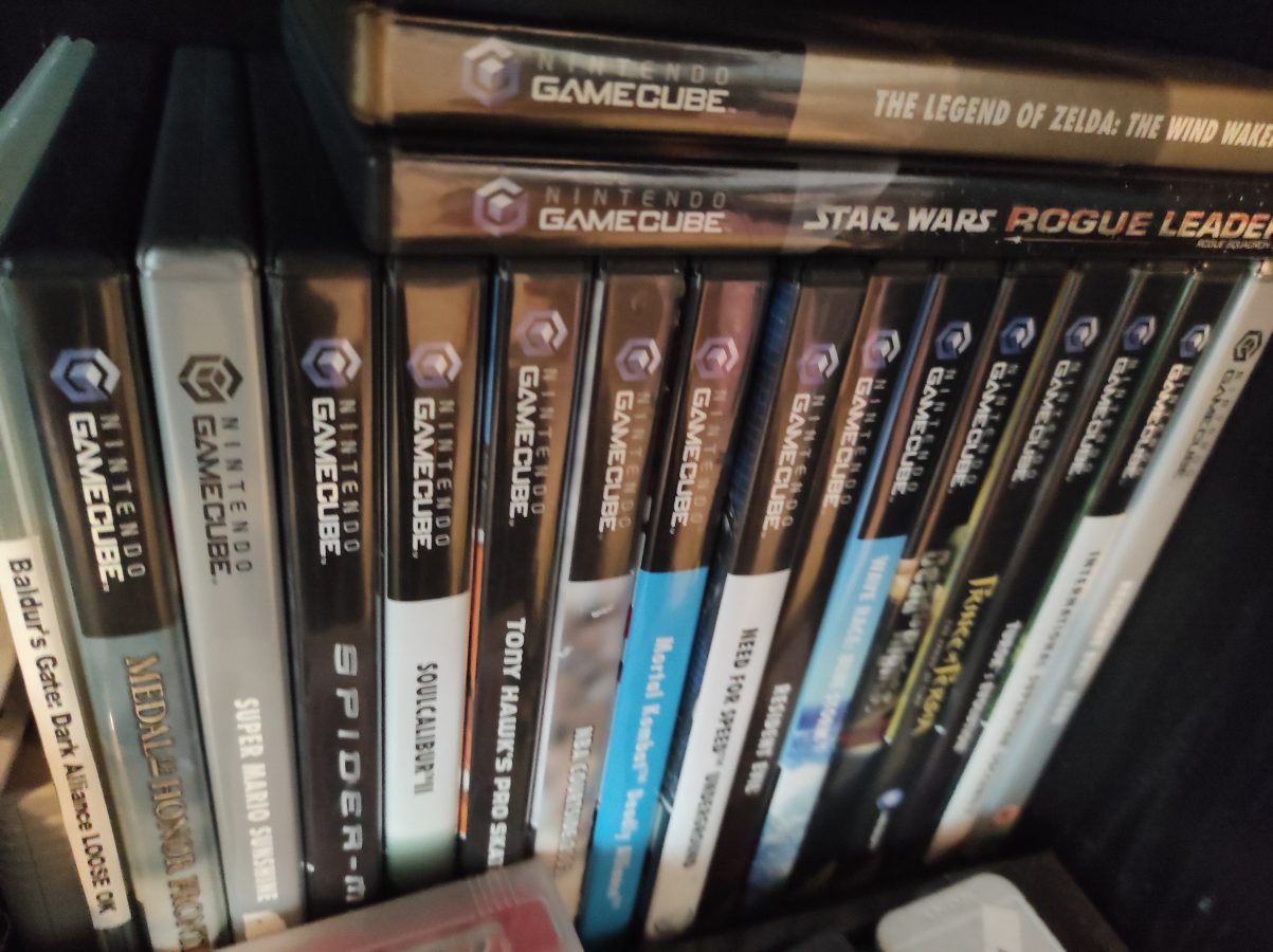 collection of gamecube games