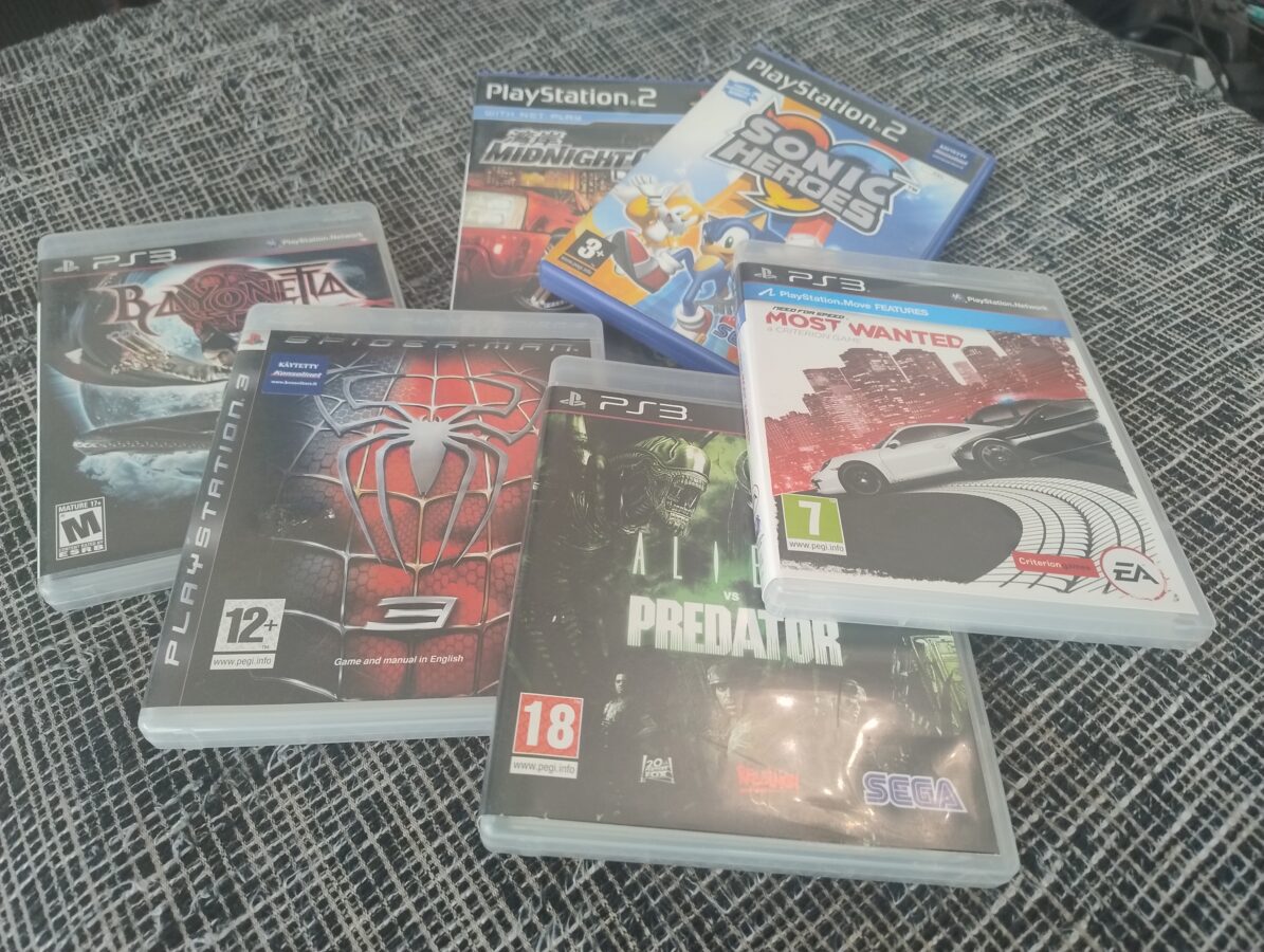 some ps2 and ps3 games