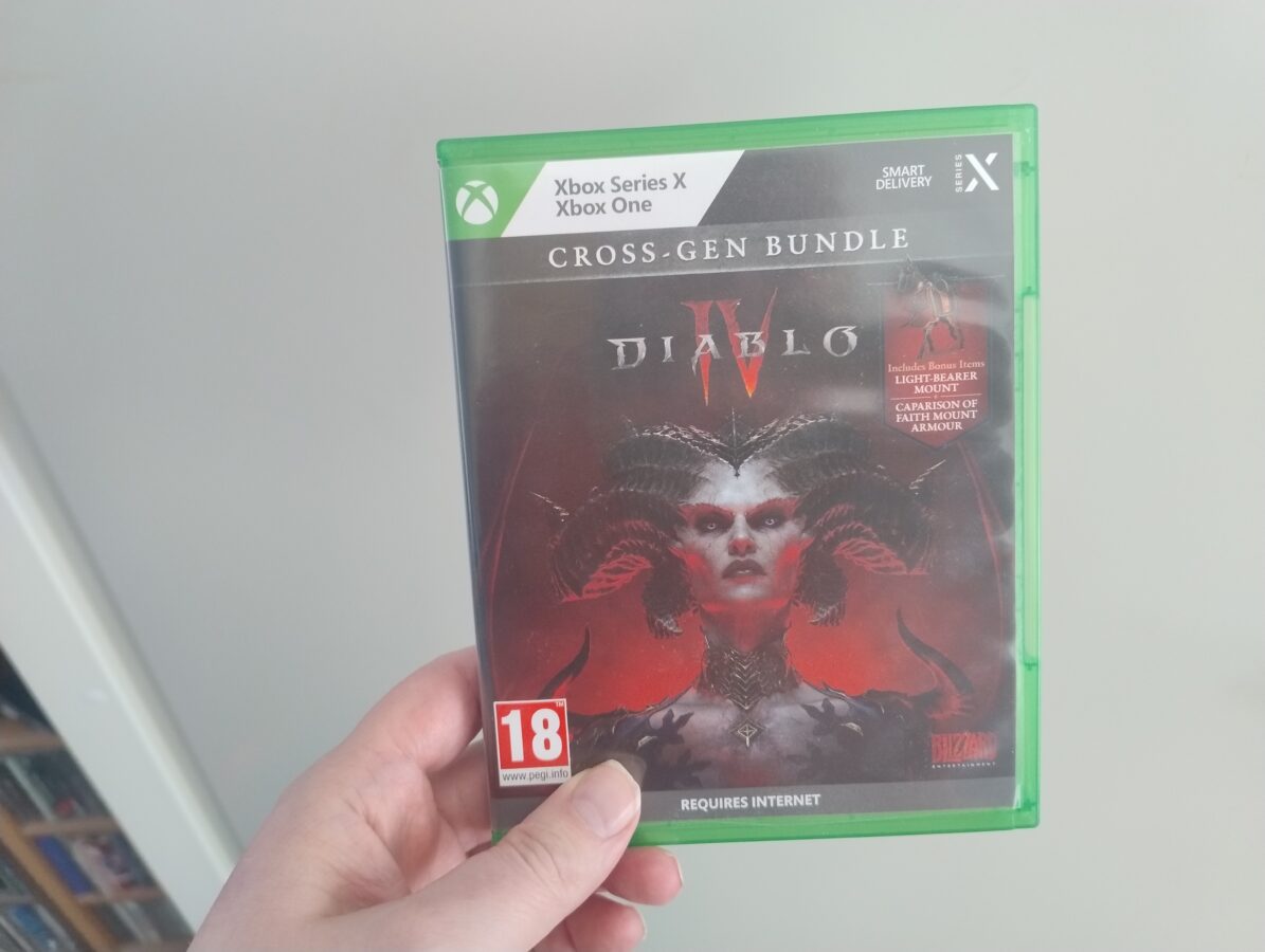 diablo iv xbox series x physical copy cover
